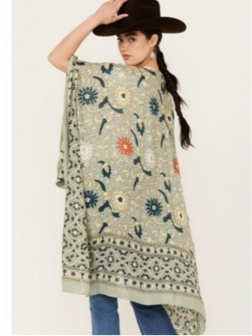 Free People Magic Dance Kimono Coverup Cardigan in One Size